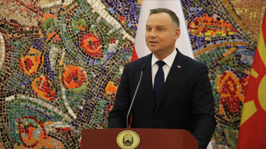 Duda në Shkup: Polonia jep mbështetje pa rezervë për anëtarësimin e Maqedonisë së Veriut në BE