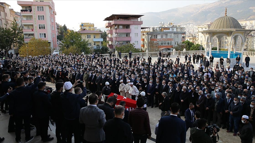 AK Parti Milletvekili İmran Kılıç Kahramanmaraş'ta son yolculuğuna uğurlandı