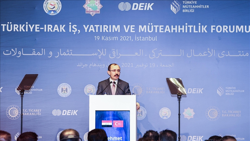 وزیر تجارت ترکیه: گذرگاه‌های جدید موجب تقویت روابط اقتصادی با عراق می‌شود