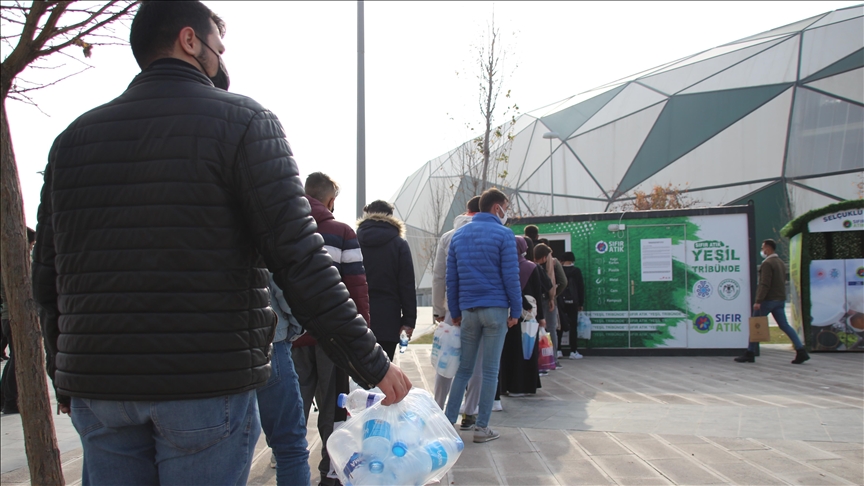 Konya'da 'Yeşil Tribün' projesine taraftar ilgisi yüksek