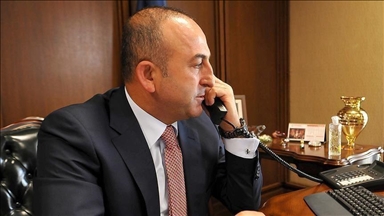 Turkish FM discusses ties with Russian counterpart: Diplomatic sources