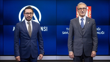 Savunma Sanayii Başkanı İsmail Demir'den AA'ya ziyaret