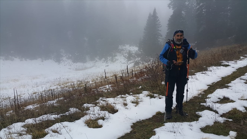 'Anadolu Parsı' olmayı hedefleyen dağcı 47'nci tırmanışını Sinop'ta başarıyla tamamladı