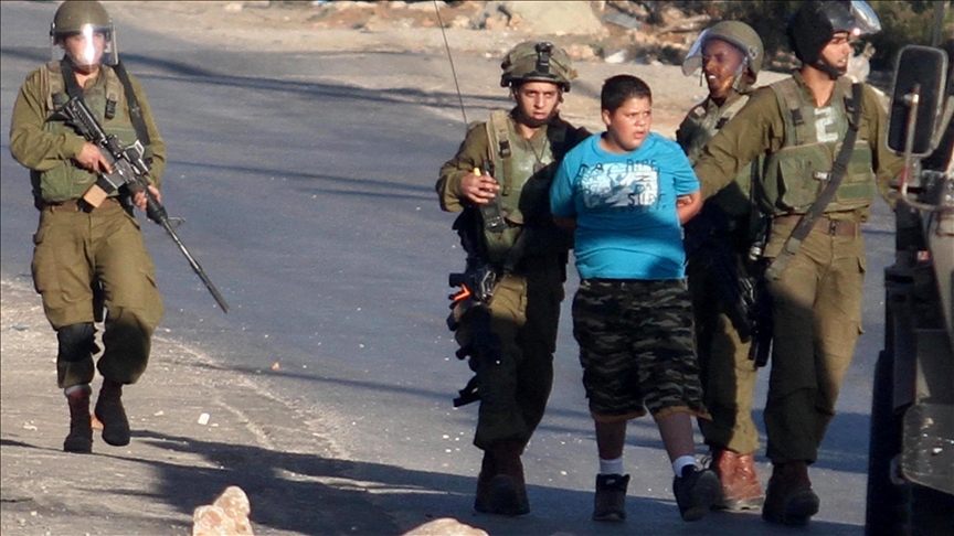 1,149 Palestinian minors detained by Israel this year: NGO