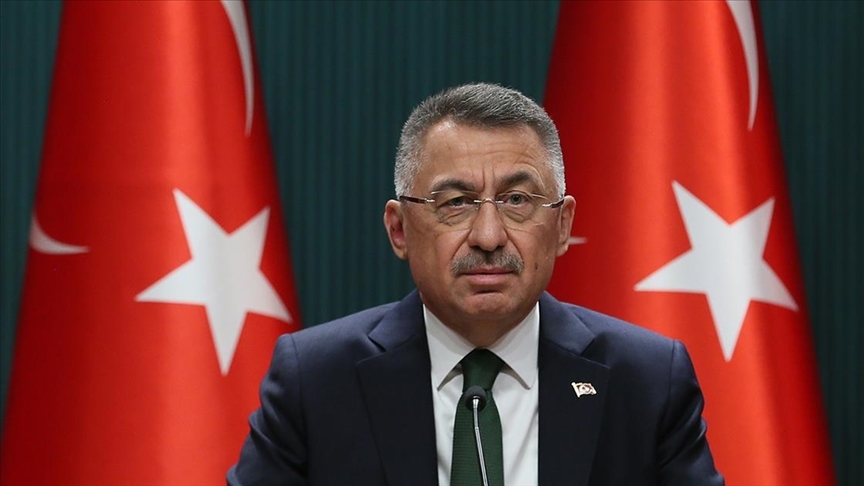 Cumhurbaşkanı Yardımcısı Oktay'dan şehit polis Ceylan için başsağlığı mesajı
