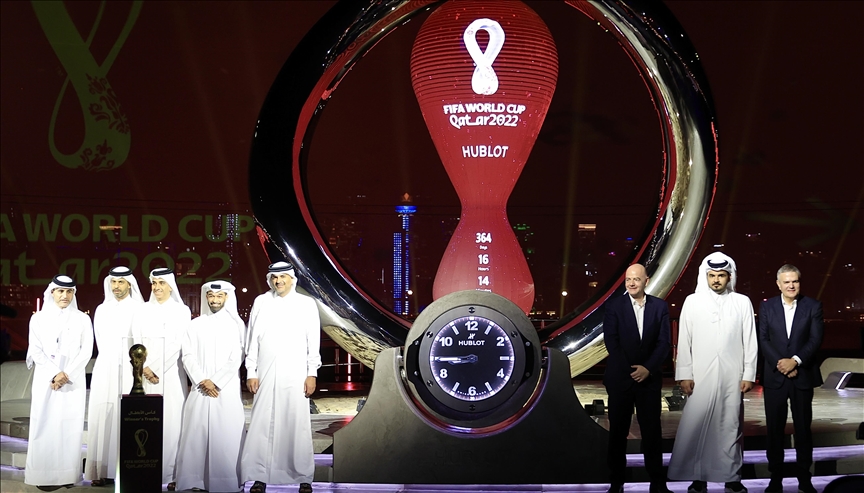 قطر تدشن ساعة العد التنازلي لعام على مونديال 2022