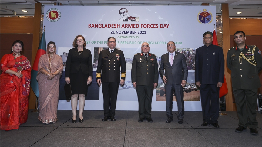 Bangladesh Embassy in Ankara celebrates Armed Forces Day