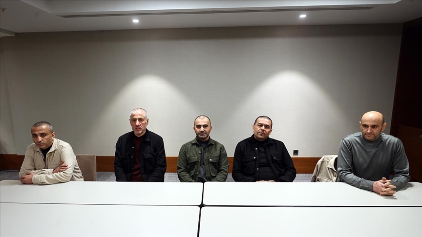 Libya'da yaklaşık 2 yıl alıkonulduktan sonra Türkiye'ye getirilen Türkler, AA'ya konuştu