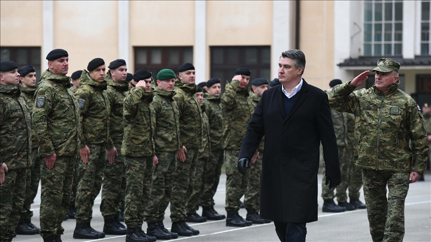 Hrvatska: Predsjednik Milanović ispratio 130 vojnika u NATO operaciju KFOR-a na Kosovu