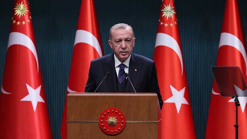 Cumhurbaşkanı Erdoğan, şehit polis Ceylan'ın ailesine başsağlığı mesajı gönderdi