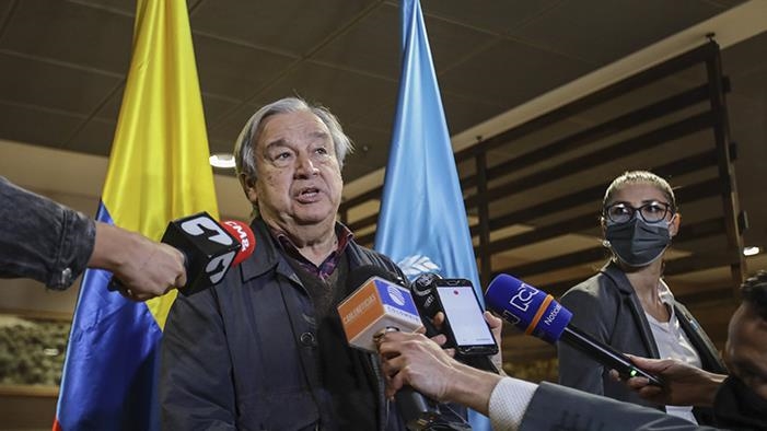 Esta es la agenda en Colombia del Secretario general de la ONU, con motivo del quinto aniversario del Acuerdo de Paz