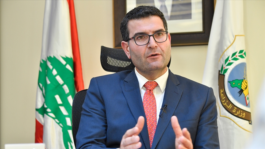 Lübnan Tarım Bakanı Hasan karşılıksız yardımlarından dolayı Türkiye'ye teşekkür etti