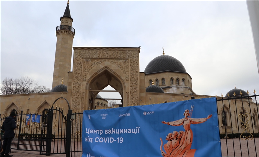 Ukrajina: U džamiji otvoren centar za vakcinaciju protiv koronavirusa