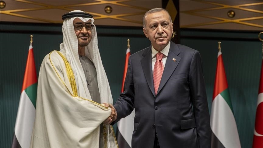 محمد بن زايد: أجريت مع الرئيس أردوغان مباحثات مثمرة