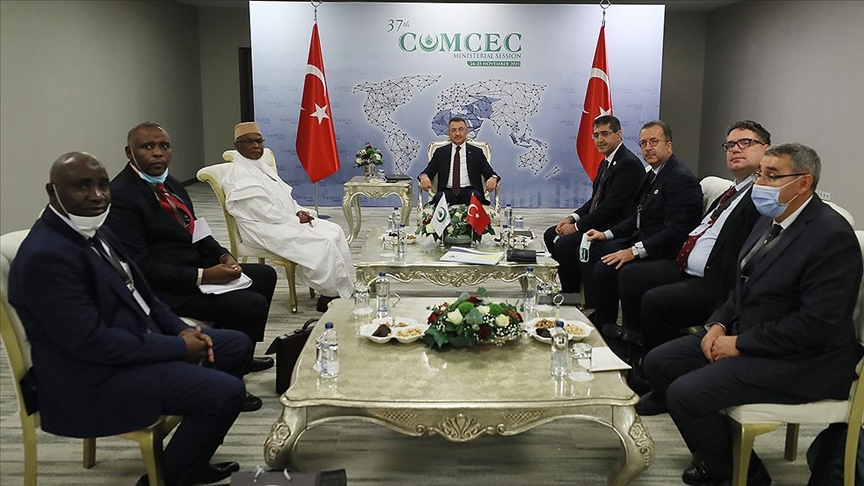 Cumhurbaşkanı Yardımcısı Oktay, İİT Genel Sekreteri Taha'yı kabul etti