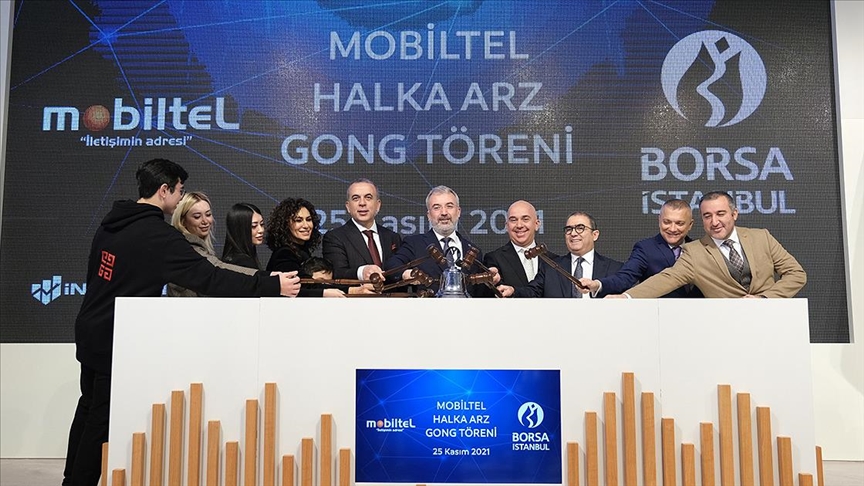 Borsa İstanbul’da gong Mobiltel için çaldı