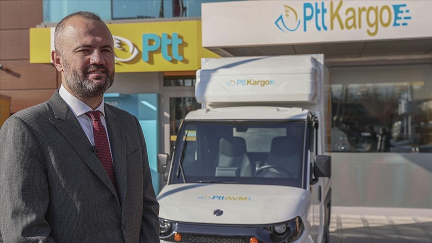PTTnin elektrikli dağıtım araçları Ankarada hizmet vermeye başladı