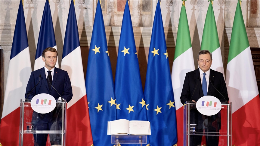İtalya ve Fransa güçlendirilmiş iş birliği anlaşması imzaladı