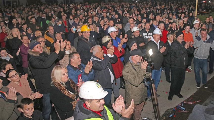 BiH: Hiljade građana na protestima u više gradova poslalo podršku rudarima