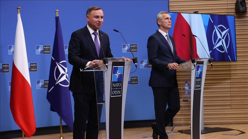 Polish president urges NATO to bolster eastern flank