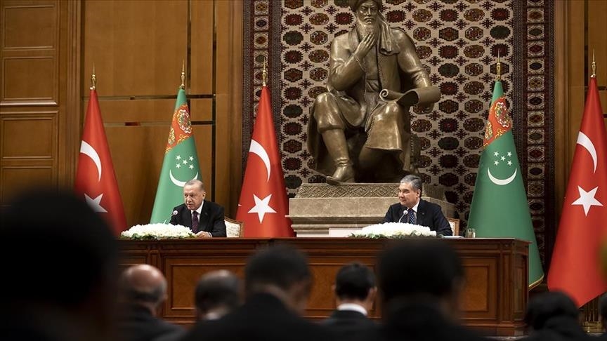 Erdoğan: Jemi të vendosur të rrisim vëllimin tregtar me Turkmenistanin në 5 miliardë dollarë