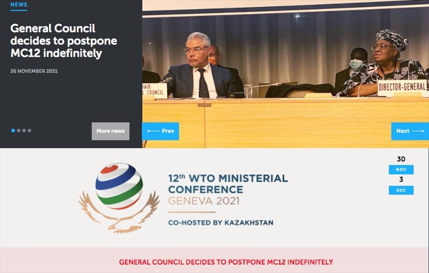 Ministarska konferencija WTO-a odgođena zbog južnoafričkog soja koronavirusa