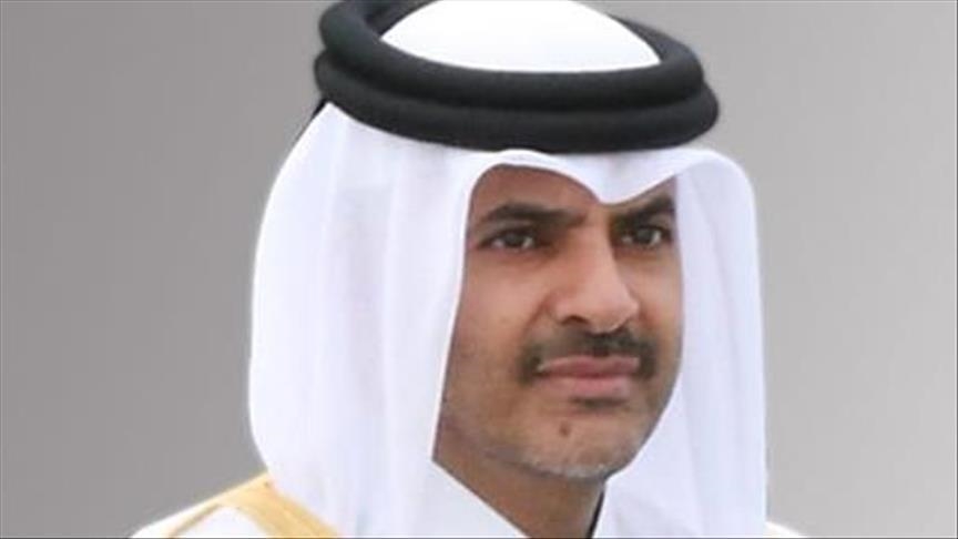 رئيس وزراء قطر يبحث مع الحجرف تعزيز التعاون الخليجي