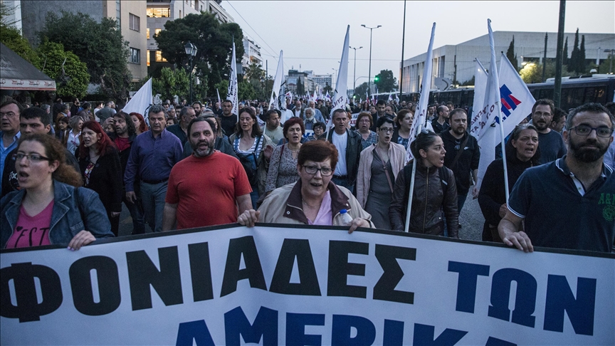 Expanding American military presence protested in northern Greece