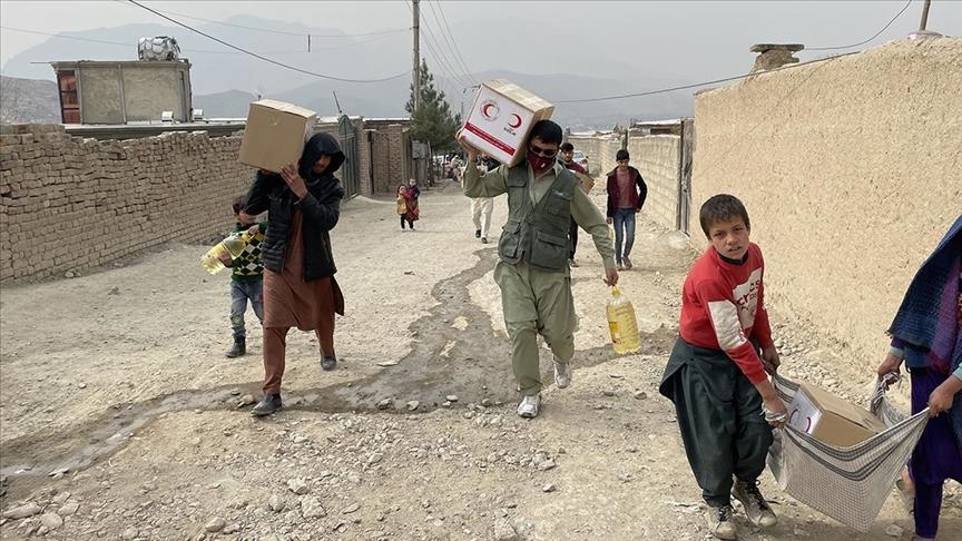 Турецкие благотворители оказали гумпомощь жителям Афганистана