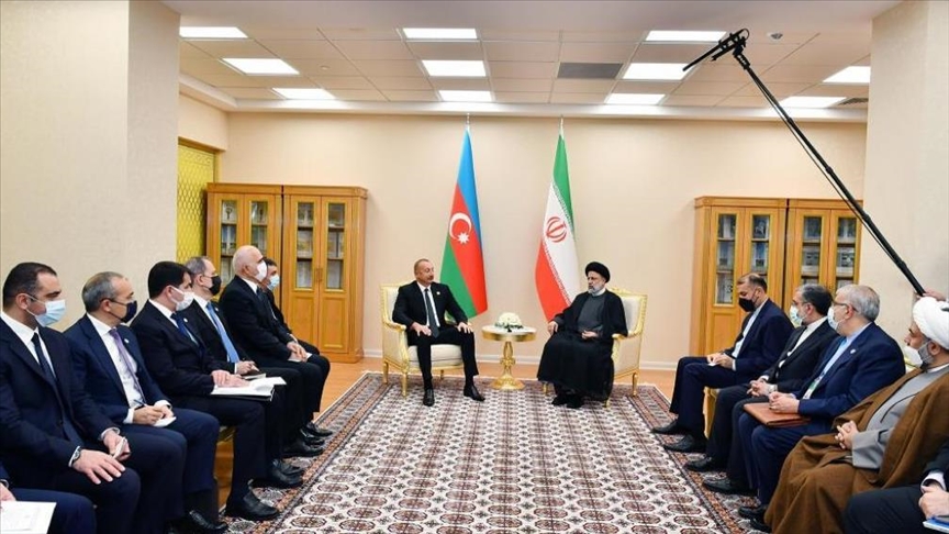 دیدار سران آذربایجان و ایران در عشق‌آباد