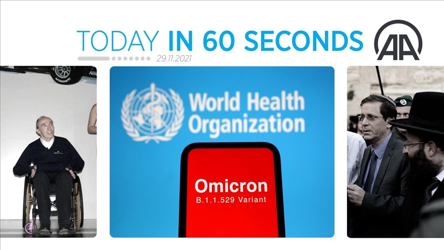 Today in 60 seconds - Nov. 29, 2021