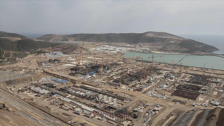 Продолжается строительство 4 энергоблоков первой турецкой АЭС «Аккую»