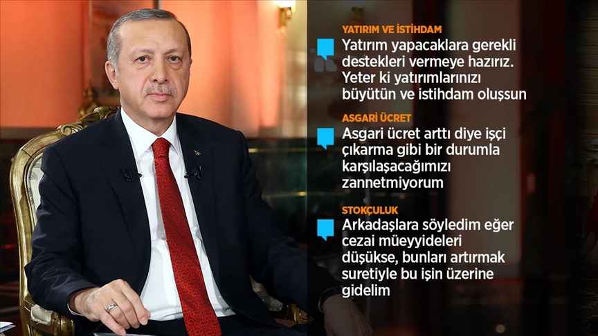 Cumhurbaşkanı Erdoğan: Hiçbir zaman faizin yükseltilmesini savunmadım, savunmayacağım