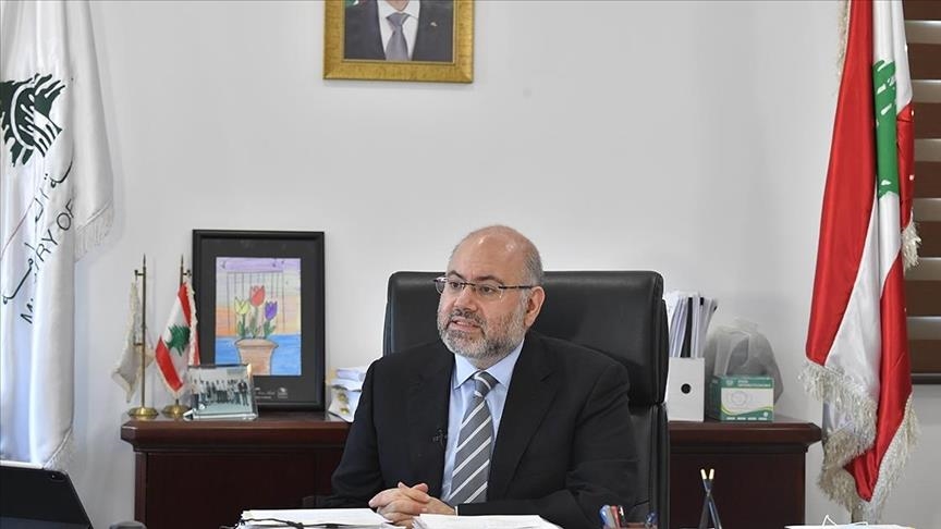Lebanon health minister hails Turkey's support to Beirut