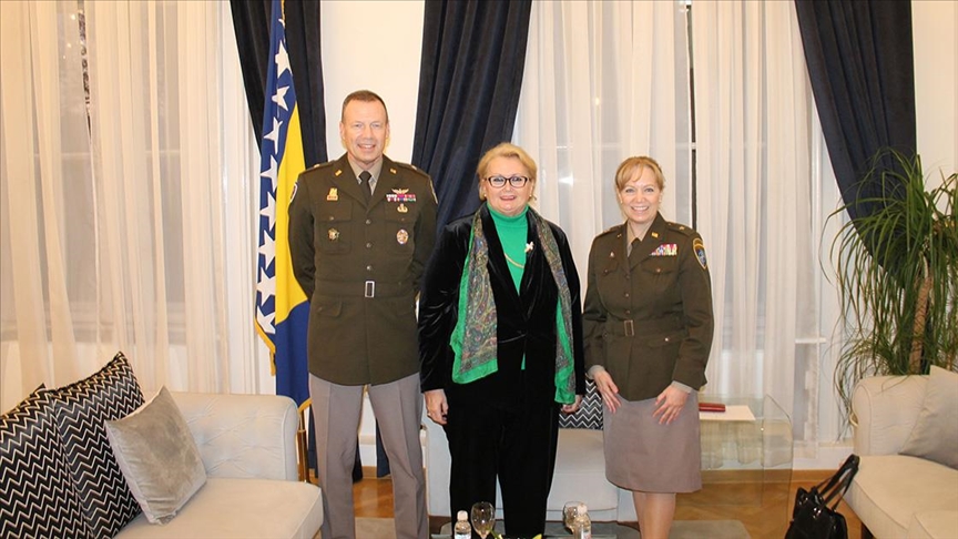 BiH: Turković razgovarala sa zvaničnicima NATO stožera u Sarajevu