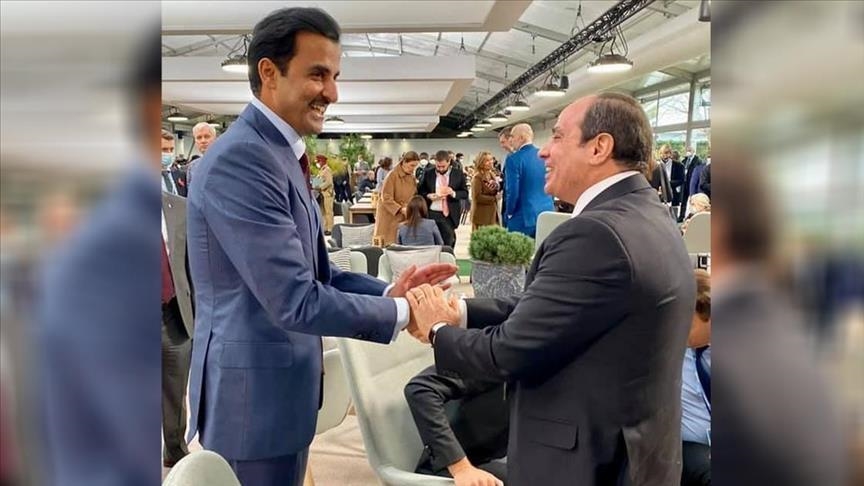 L'émir du Qatar reçoit une missive du président égyptien al-Sissi concernant les relations bilatérales