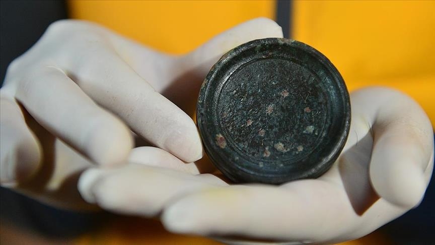 1,600-year-old steelyard weight unearthed in Black Sea Turkey