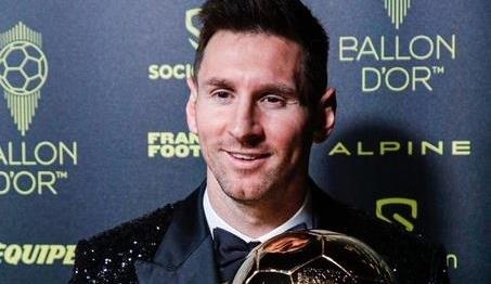 Foot: Lionel Messi remporte son 7ème Ballon d'Or 