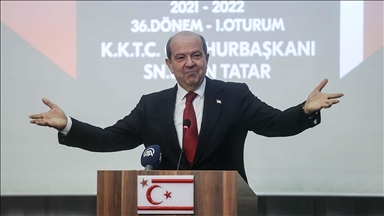 KKTC Cumhurbaşkanı Tatar: Doğu Akdeniz'deki milli duruşumuzu sonuna kadar sürdüreceğiz