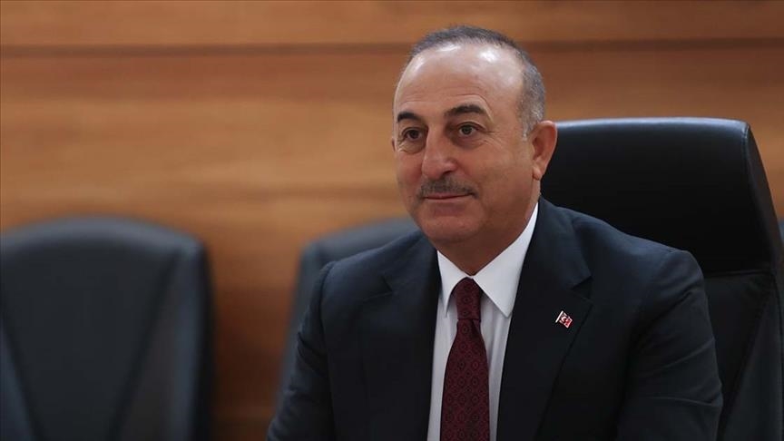  Turkish foreign minister urges calm amid Russia-Ukraine tensions