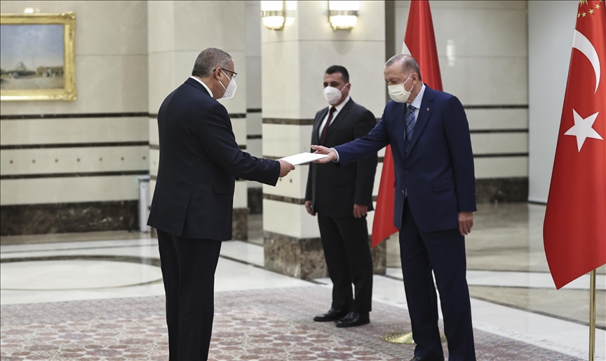 3 African ambassadors present letter of credence to Turkish president
