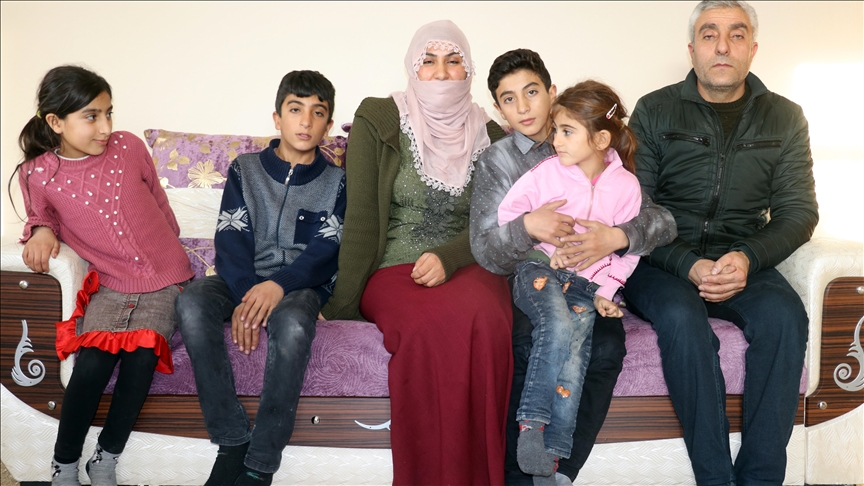 Malbata xaniyê wan şewitî bi alîkariya dewletê li xaniyekî nû bi cî bûn