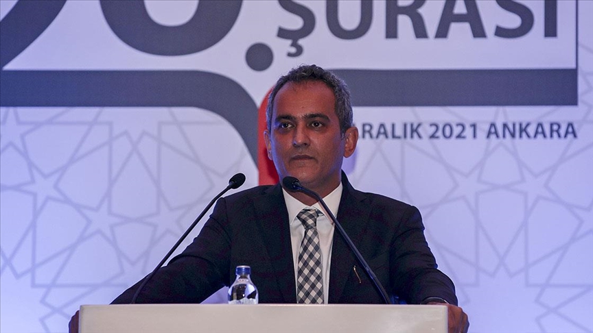 Milli Eğitim Bakanı Özer: Burada amacımız 21. yüzyılın eğitim sisteminin genel çerçevesini oluşturmak
