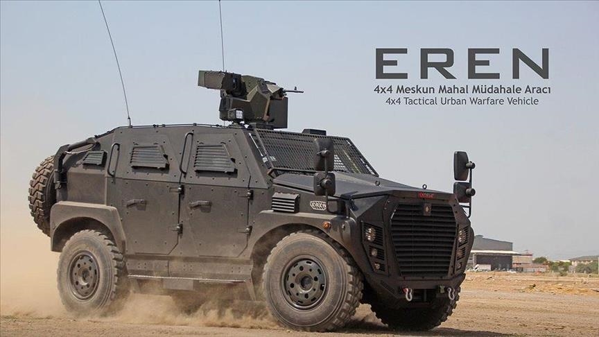 В Анкаре представят броневик Eren 4x4