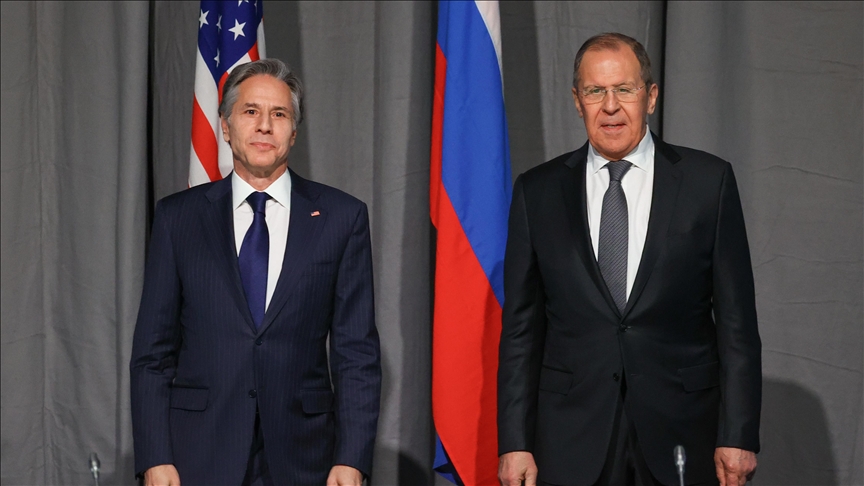 Russian, US top diplomats discuss Ukraine conflict