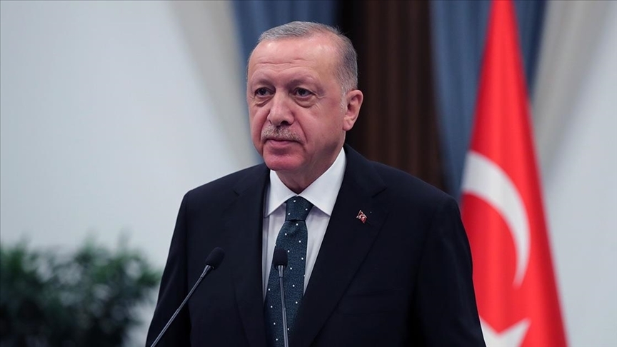 Cumhurbaşkanı Erdoğan: 12 ay gibi rekor bir sürede milli deniz topumuzu ürettik