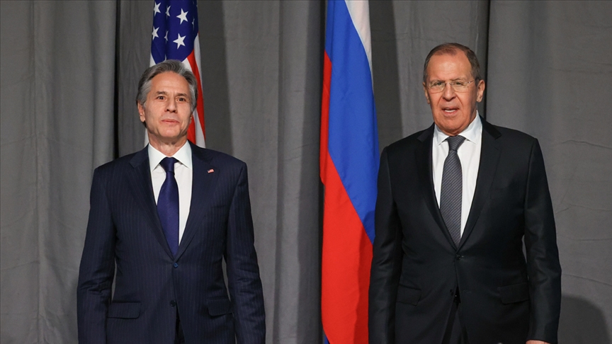 ABD Dışişleri Bakanı Blinken, Rus mevkidaşı Lavrov'u Ukrayna konusunda uyardı