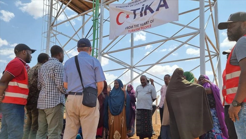 Turkish aid agency digs borehole in Kenyan village among worst affected by drought