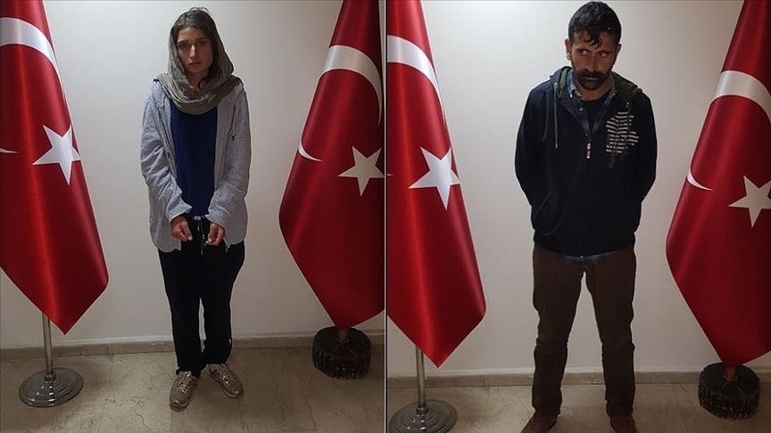 دو تروریست پ.ک.ک/ک.ج.ک در شمال عراق دستگیر و به ترکیه منتقل شدند