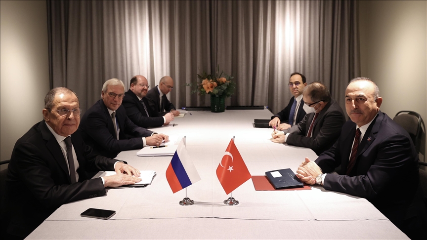 Turkish-Russian foreign ministers discuss bilateral ties, regional issues